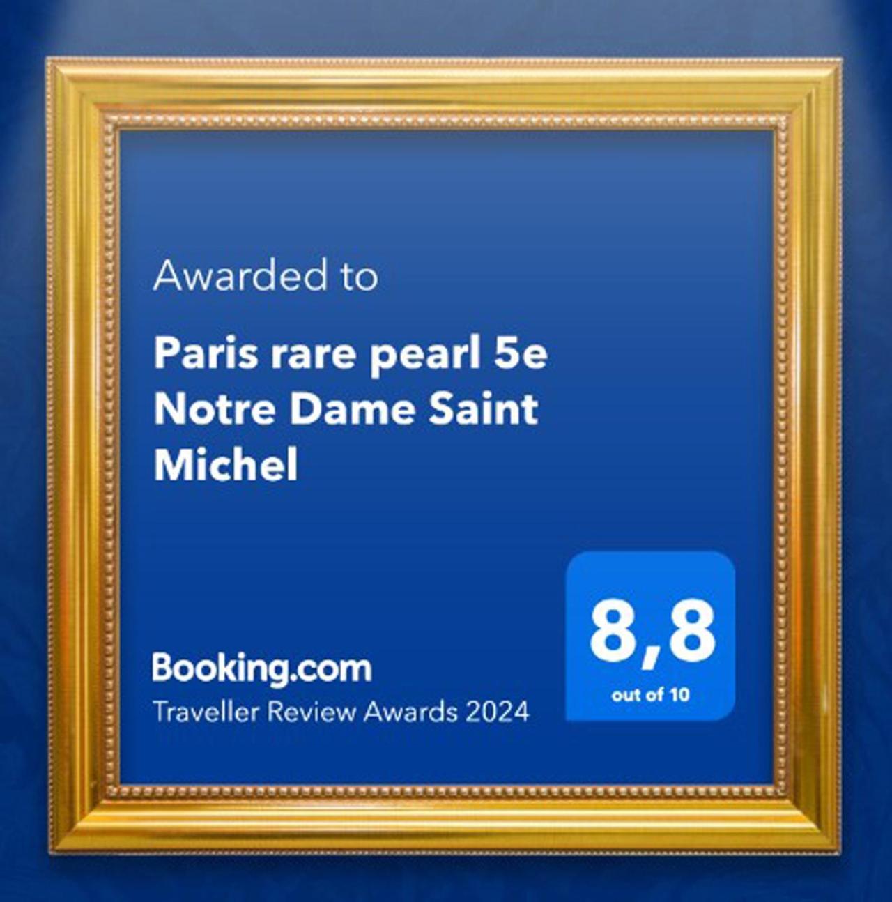 Apartamento Paris Rare Pearl 5E Notre Dame Saint Michel Exterior foto